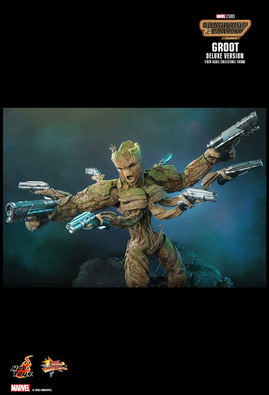 HOT TOYS MMS707 Guardians of the Galaxy Vol. 3 - Groot (Deluxe Version)