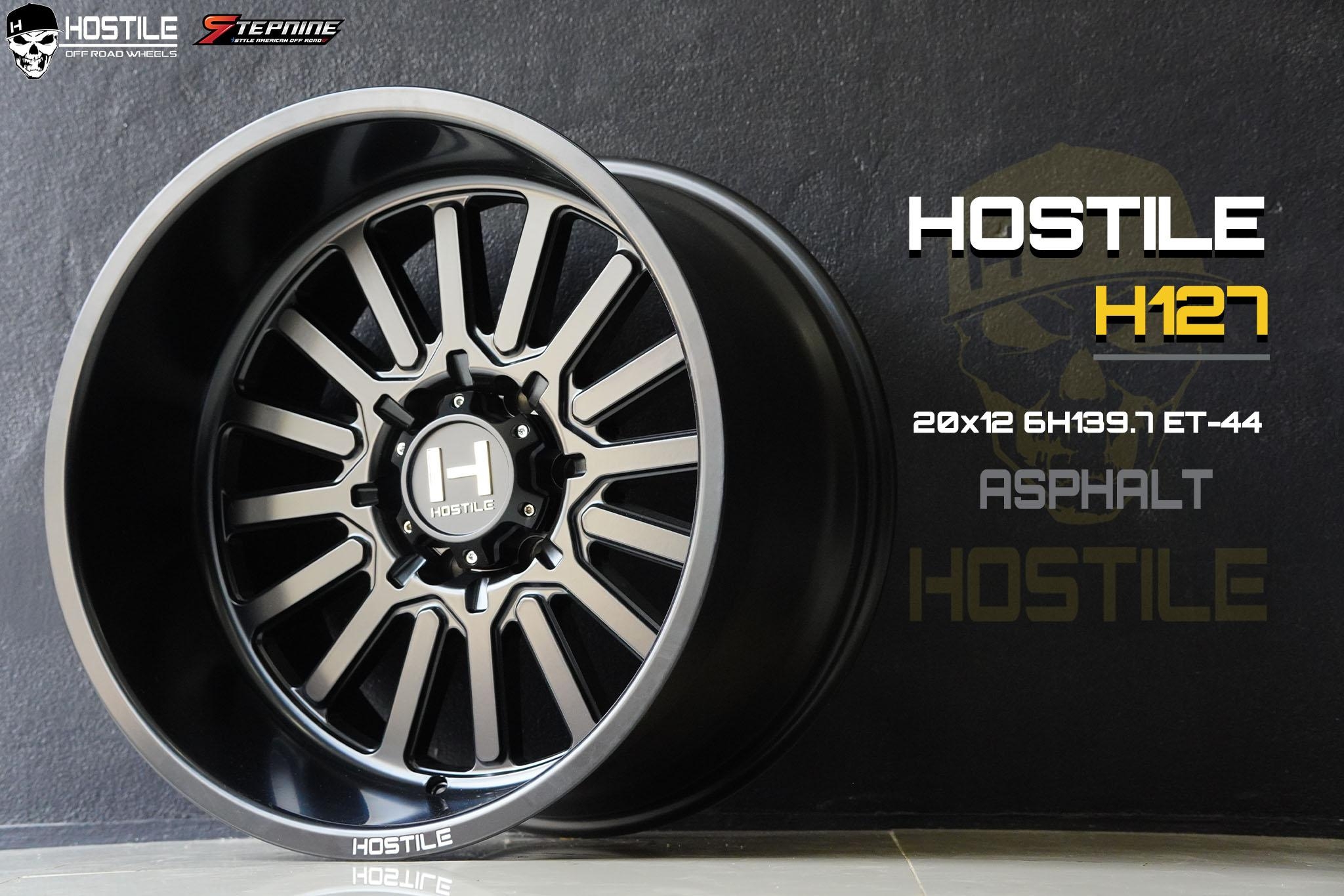 ล้อแท้ HOSTILE H127 ขอบ20 ของแท้ต้อง STEP9 ที่เดียว