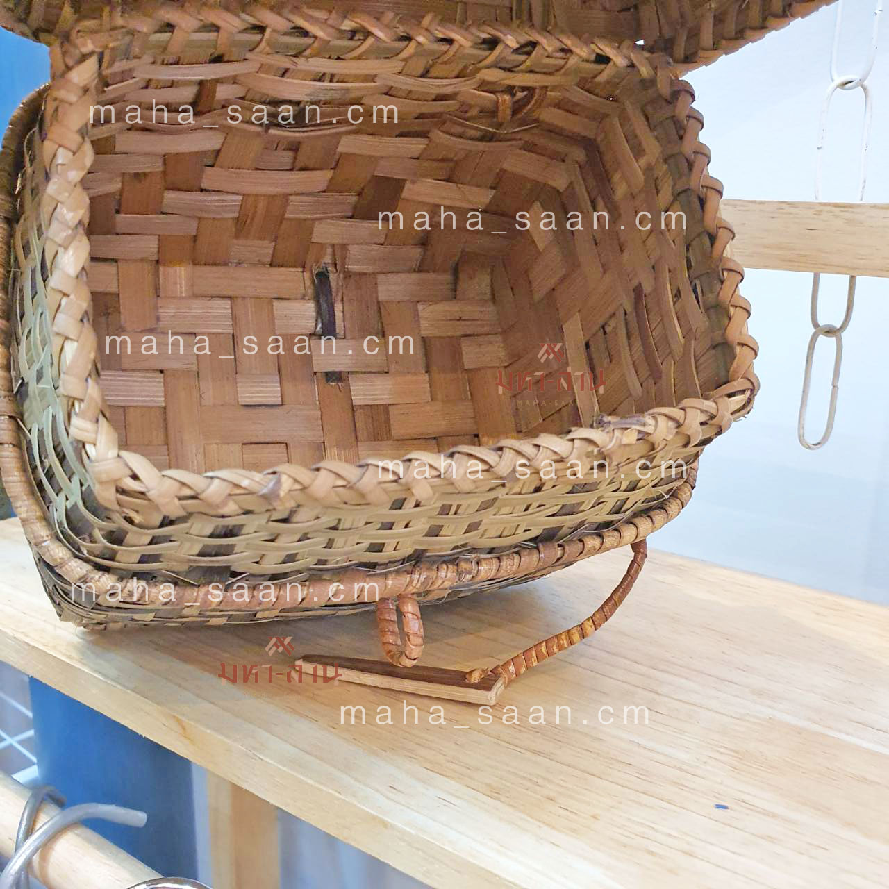 กระเป๋าไม้ไผ่ ทรงกล่อง สะพายข้าง สานมือ ใช้ได้หลายโอกาส💓