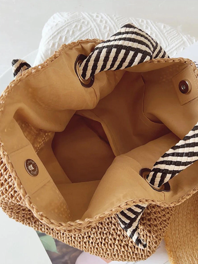 กระเป๋าสะพายข้างสาน ไปทะเล แฟชั่นผู้หญิง 🦢