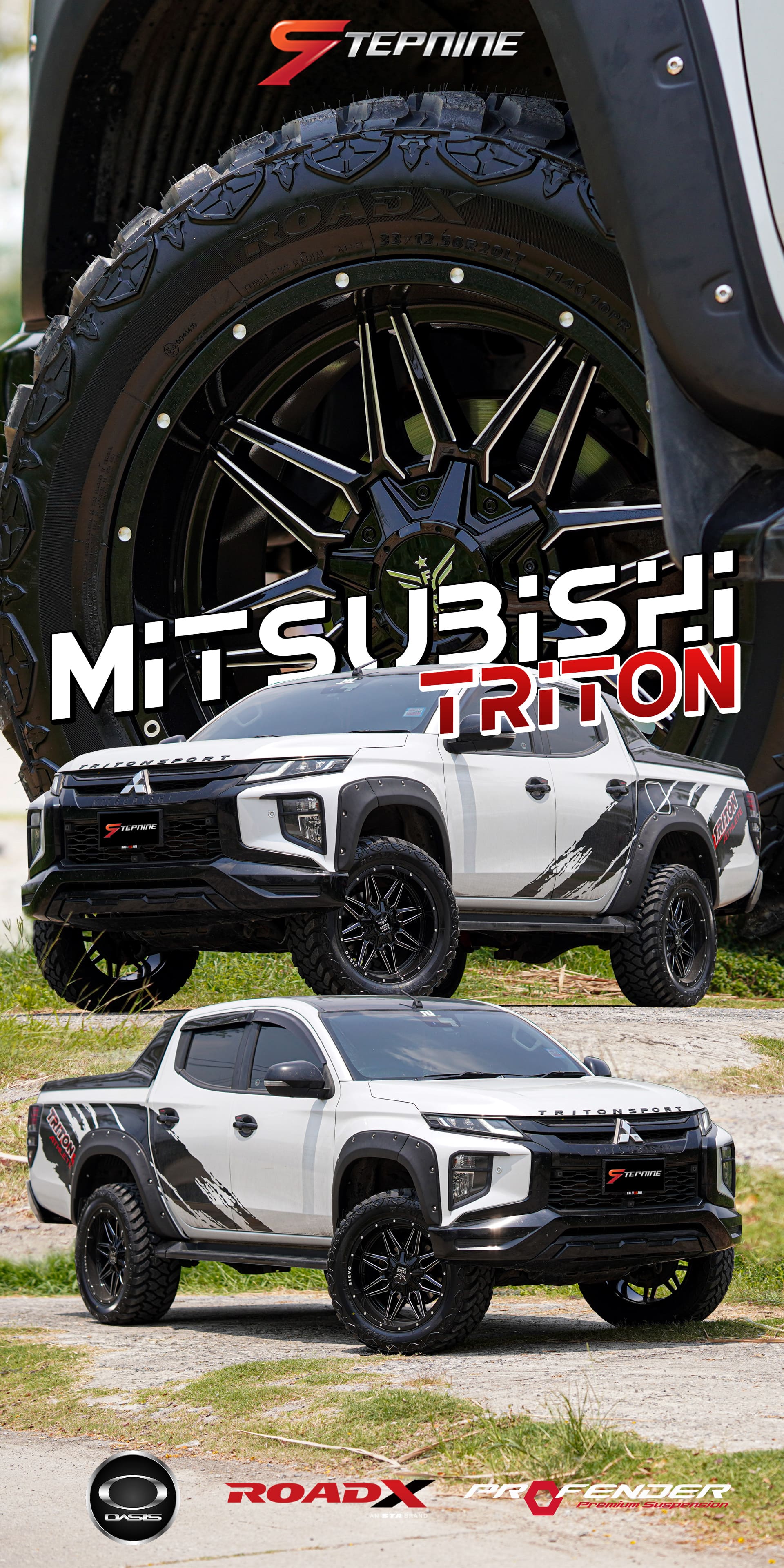 MITSUBISHI TRITON ทรงเมกา