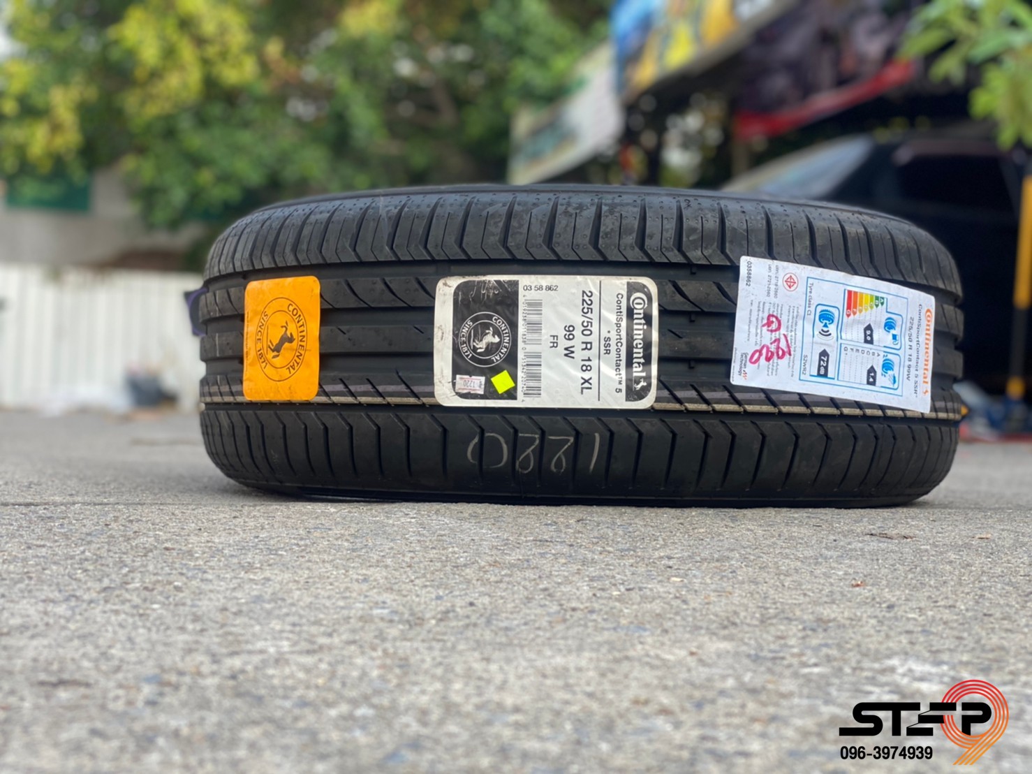 CONTINENTAL CONTACT5 SSR ยาง RUNFLAT ราคาพิเศษ ที่ STEP9
