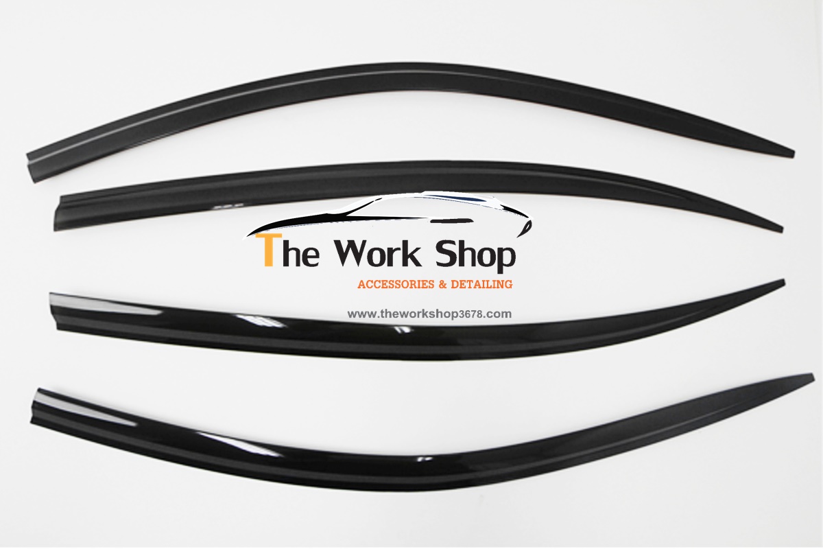 Smoke Door Visor for Accord All New - กันสาสีดำ