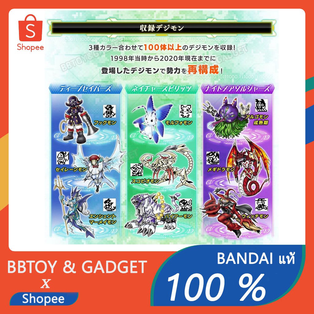 Digimon Pendulum Z Digivice ดิจิไวส์ Digimon ดิจิมอน Premium Bandai ของเล่นของสระสม นำเข้าจากญี่ปุ่น 🔥ของแท้ 100% 🔥