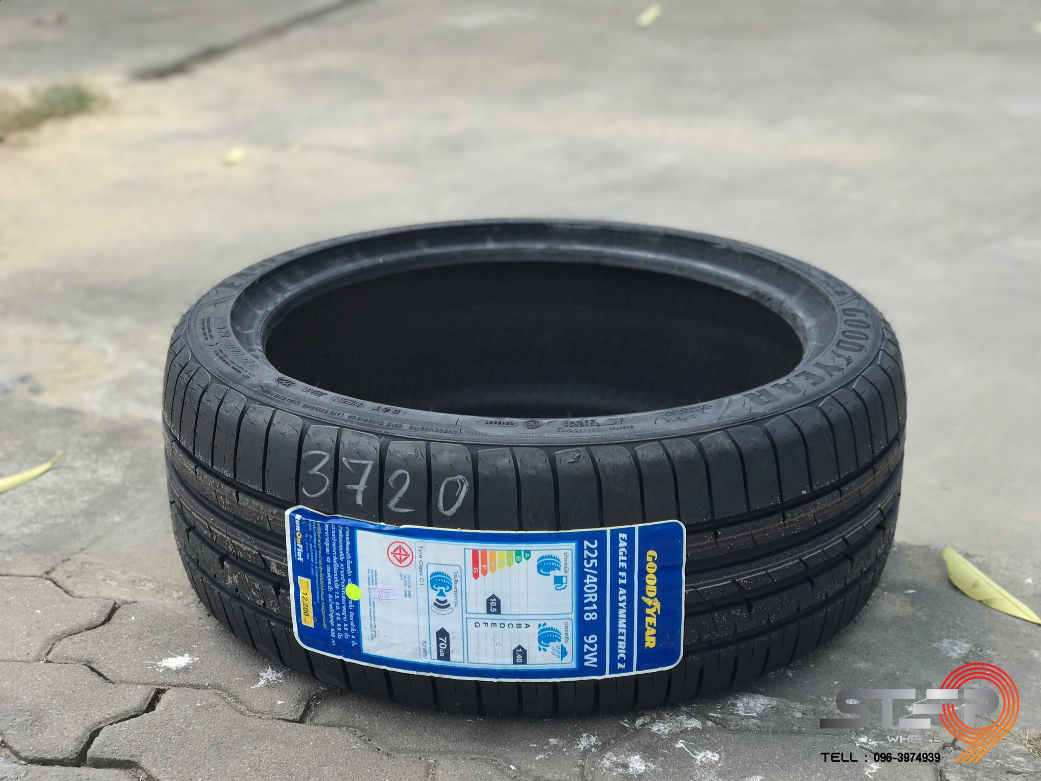 GOODYEAR F1 ASYMMETRIC-2 RUNFLAT 225/40-18 ราคาพิเศษ