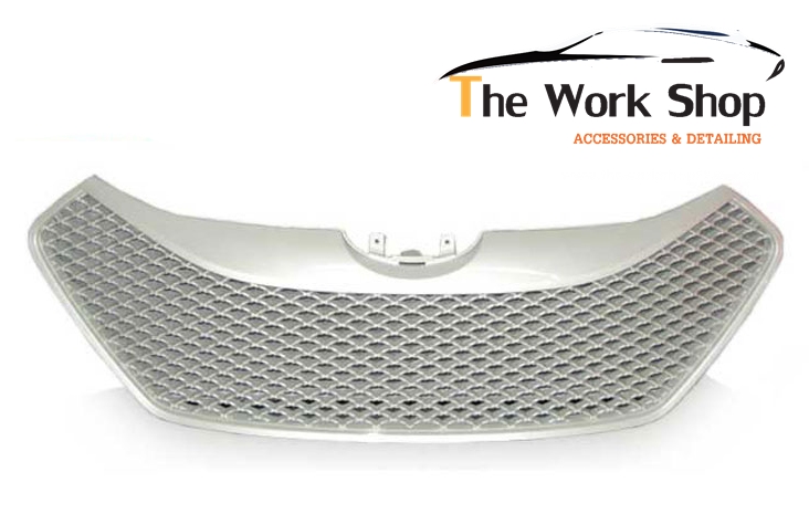 White Mesh Radiator Grille for Tucson ( กระจังหน้า แบบตาข่ายสีขาว )