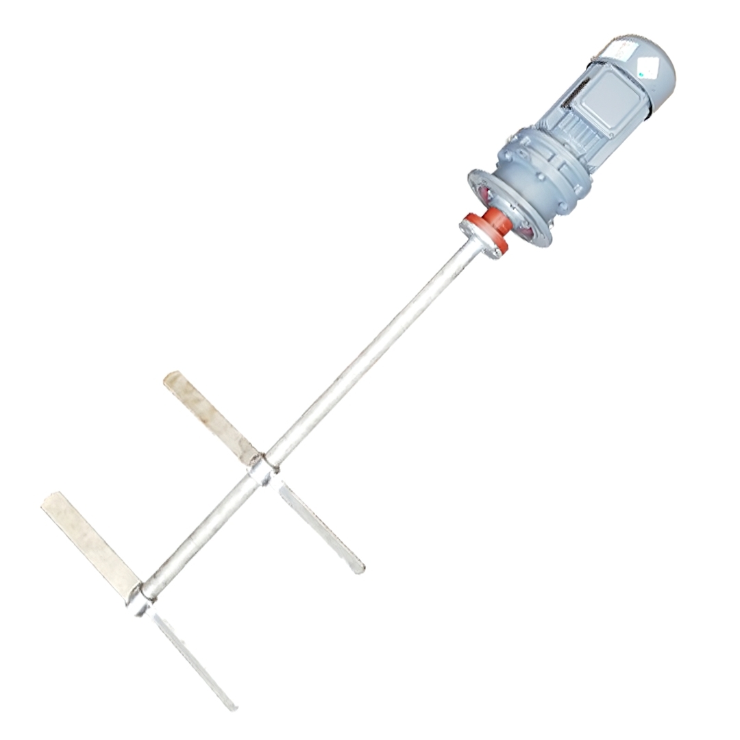 มอเตอร์พร้อมหัวปั่น หัวปั่นสแตนเลส 304 316L หัวพลาสติก รุ่น BLD09 chemical mixer motor