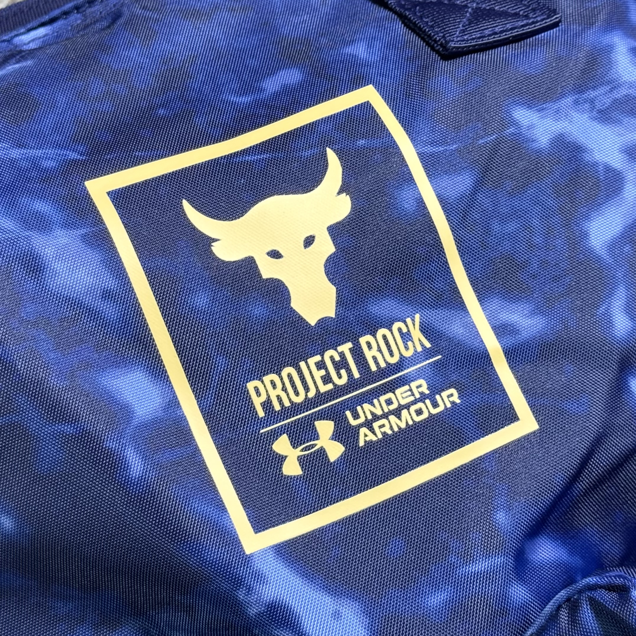 กระเป๋า Under Armour Project Rock Gym Sack ‘Camo/Midnight’ (19L)