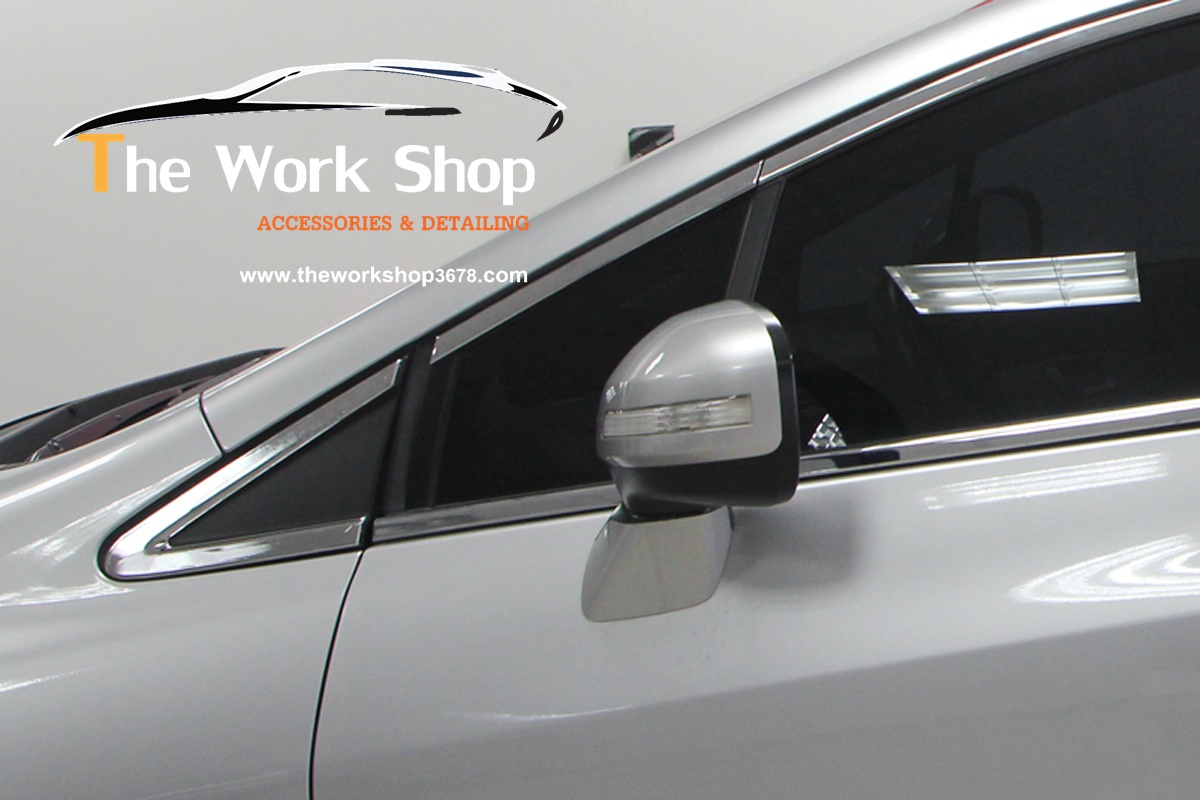 A Pillar Molding for Civic All New - ชุดโครเมี่ยมแต่งข้างและฐานกระจกมองข้าง