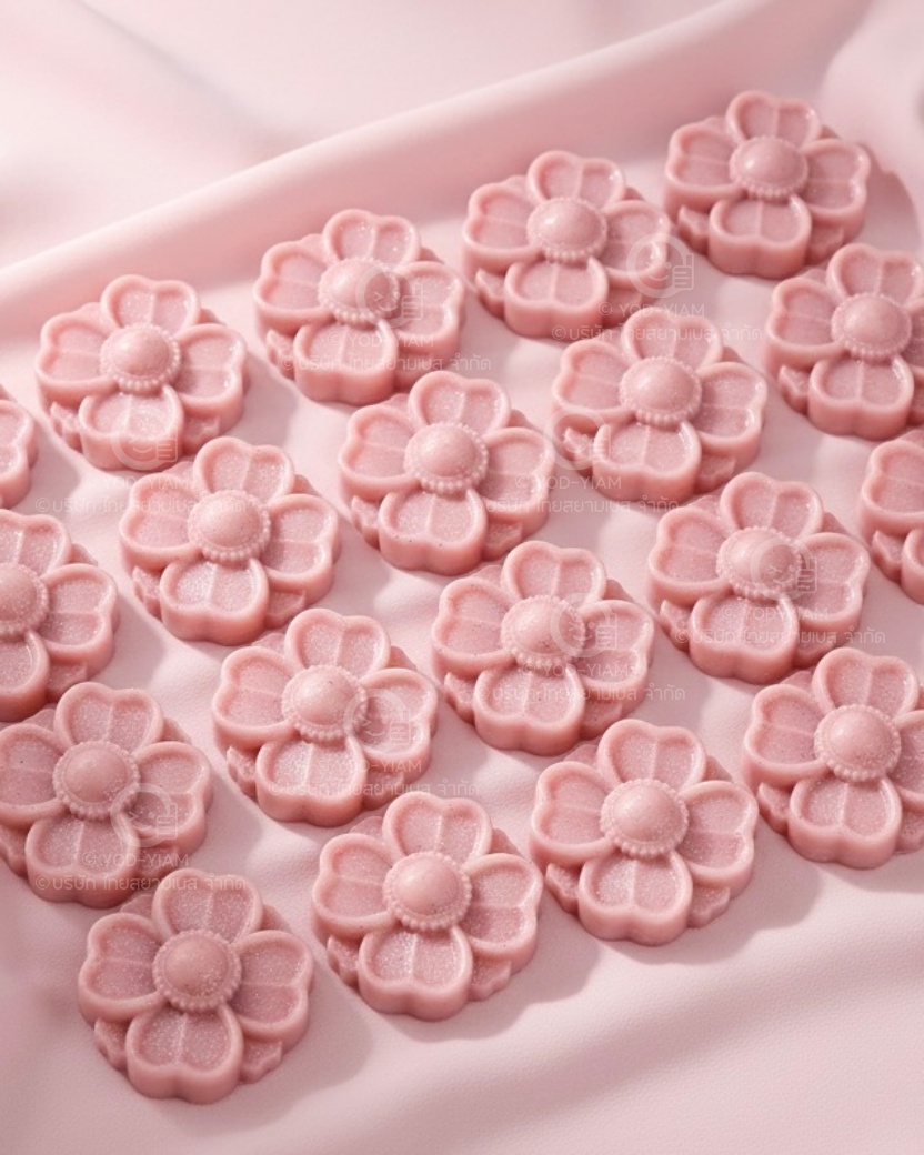 แม่พิมพ์ ดอกไม้ไทย 4 แบบ ทำอะลัวได้ 3.5cm และ 5cm