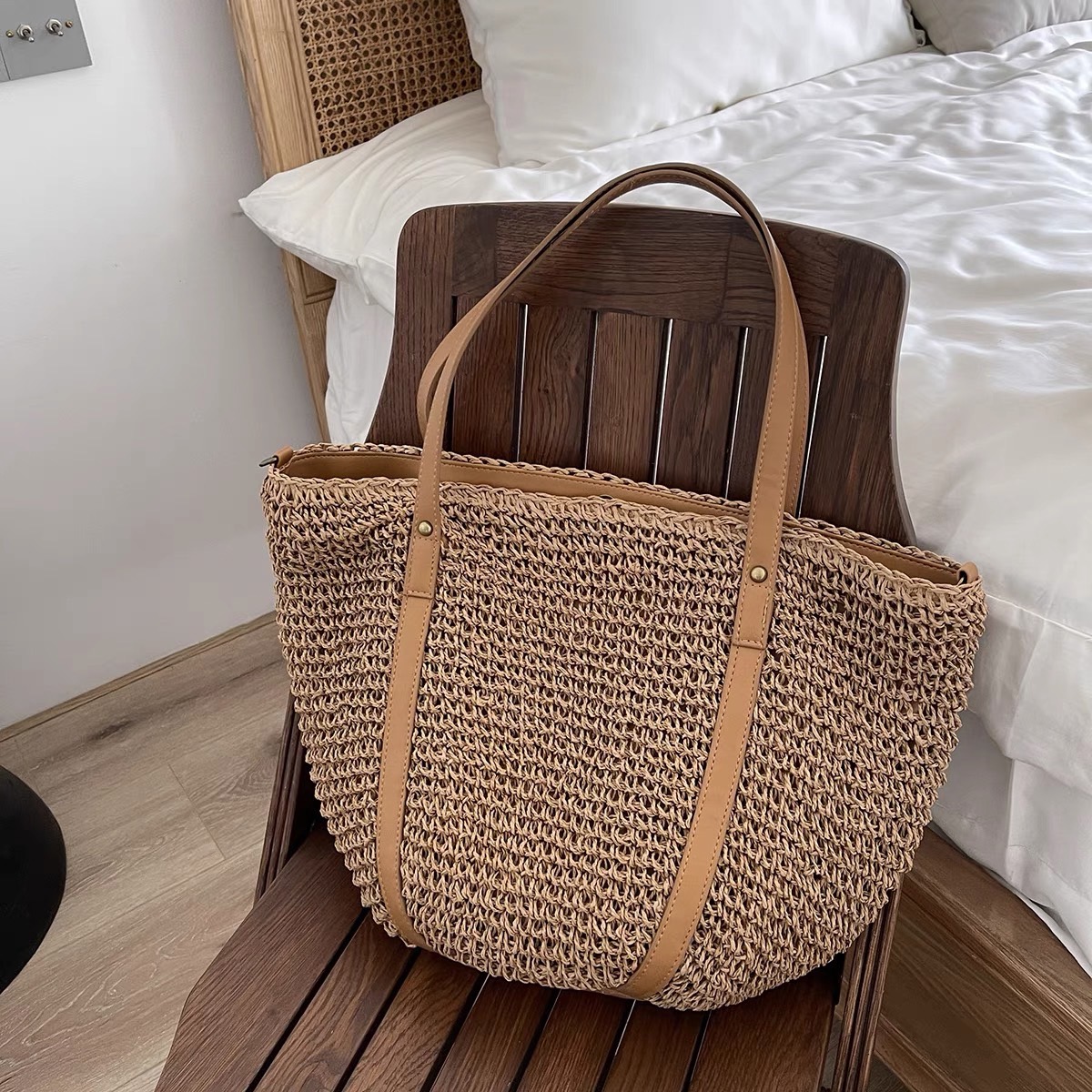 กระเป๋าสะพายสายหนัง กระเป๋าคาเฟ่ กระเป๋าเกาหลี 🤎