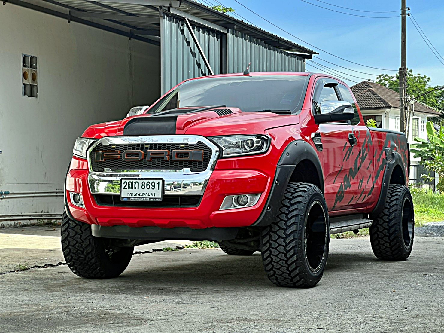 FORD_RANGER_ทรงเมกาจองคิวมาจากลำพูน