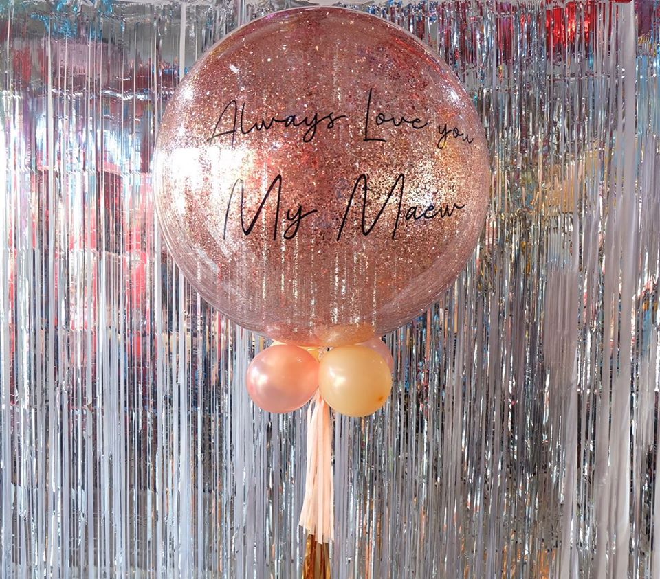 Balloon 30-inch Rose gold (1pcs) / ลูกโป่ง 30 นิ้ว โทนสีโรสโกล (1ใบ)