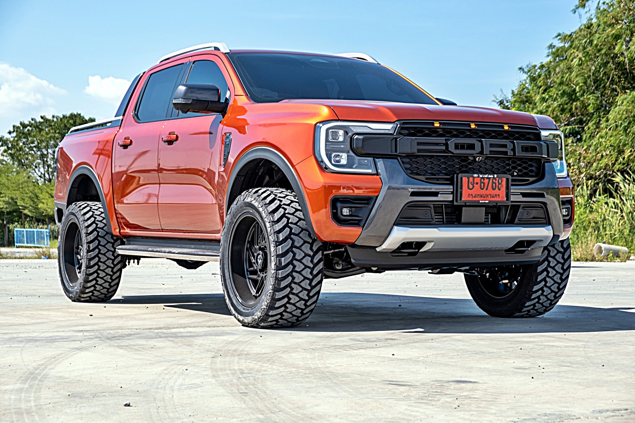 Ford wildtrak nextgen จองคิวมาจาก ภูเก็ต ทำทรงเมกา ครบชุดที่ STEP9