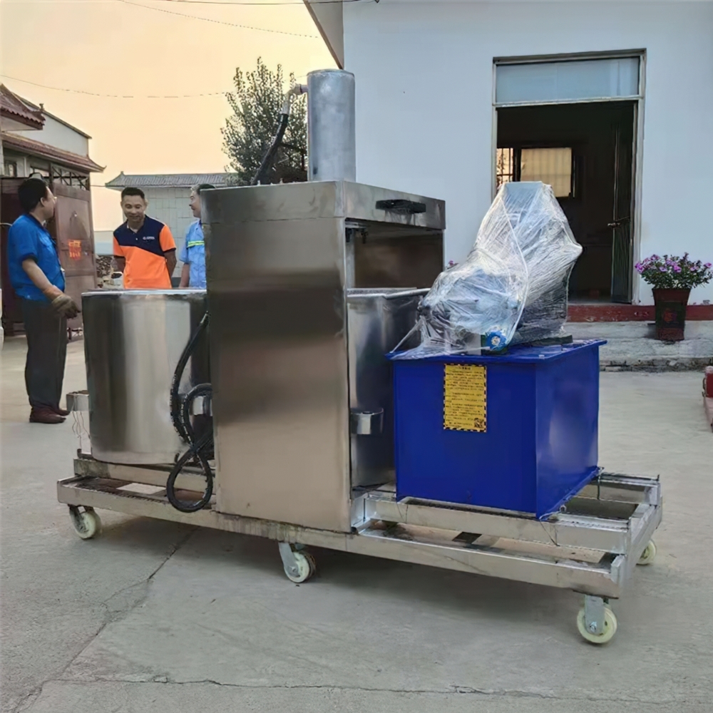 18269 เครื่องกด เครื่องคั้นน้ำ คั้นน้ำผลไม้ คั้นเครื่องดื่ม ไวน์ วัตถุดิบ โดยระบบไฮดรอลิค แรงกด 30 ตัน YZ-027