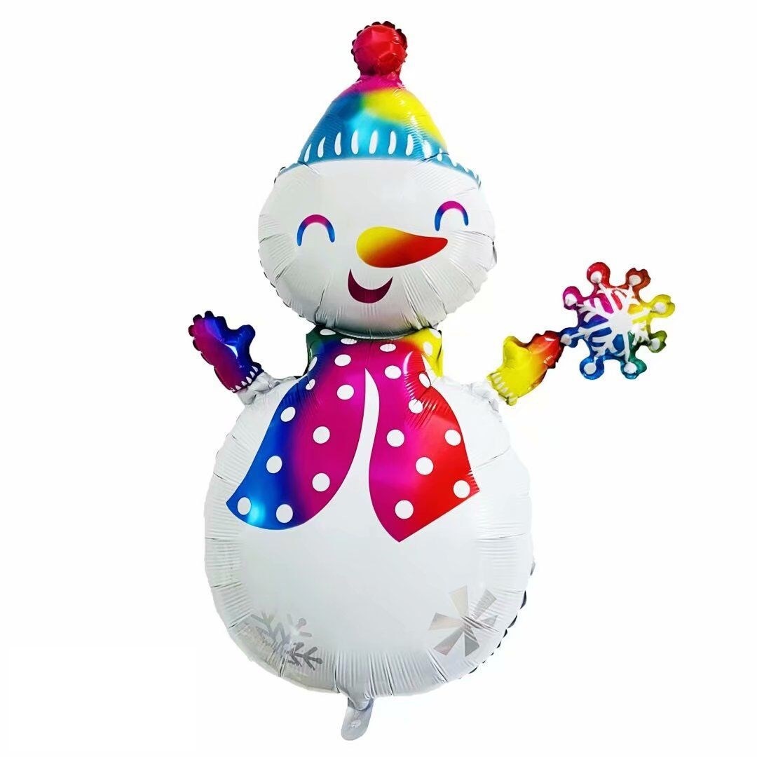 SNOWMAN BALLOON / ลูกโป่งมนุษย์หิมะ (87*130cm)