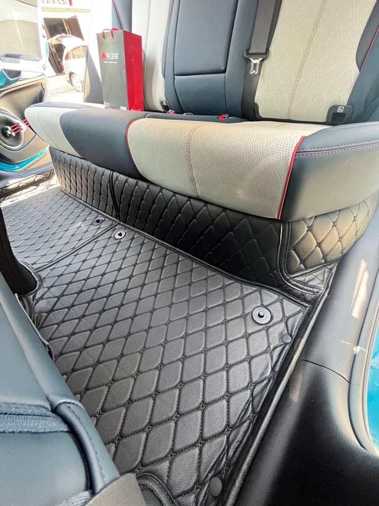 พรมปูพื้นรถยนต์ 6D BYD ATTO 3 พรม6D เกรดA เข้ารูป เต็มคัน ในรถ 3ชิ้น
