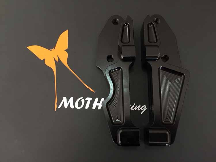 ขาจับปั๊มหน้า Z800,Z900 Brembo M4 100mm M50 แบร์น Mothracing วัสดุ AL6061 T651(65) สีดำ