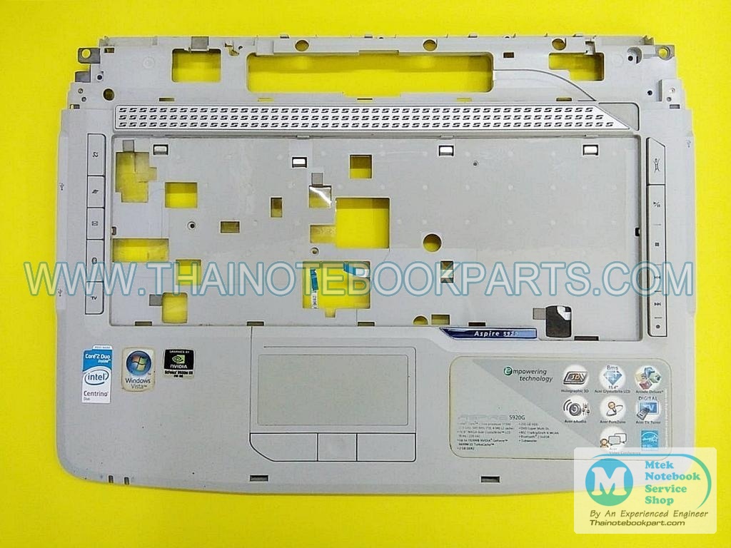 MT00189 บอดี้บนโน๊ตบุ๊ค Acer Aspire 5920G - 39ZD1TCTN1007 920-000842-01 Mainboard Plam Rest (สินค้ามือสอง 2