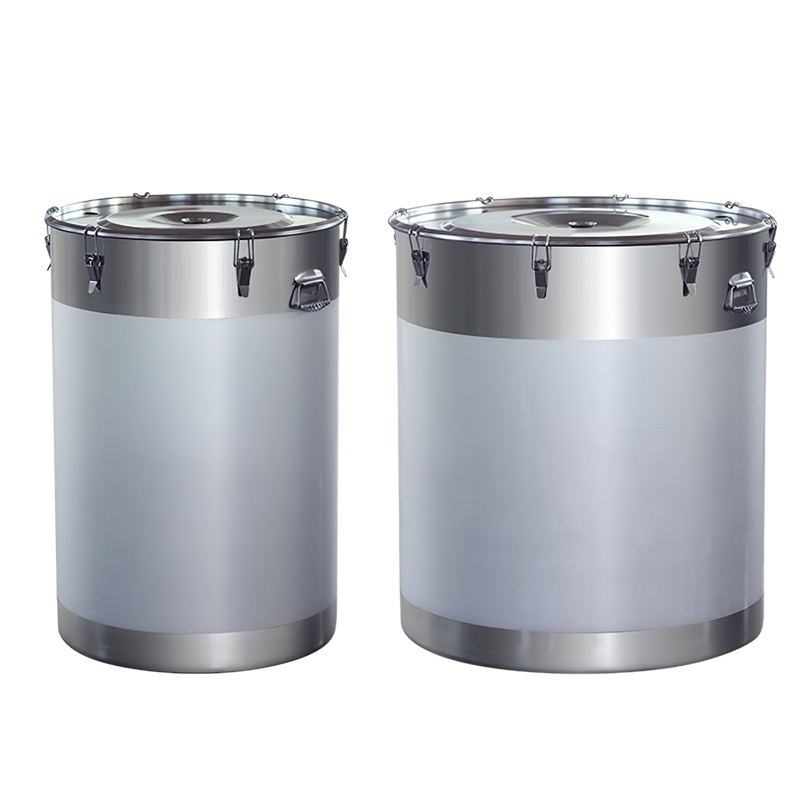 ถังหมักสแตนเลส 304 สำหรับการหมัก 250L/450L เสริมล้อและวาล์ว DDB-250/450