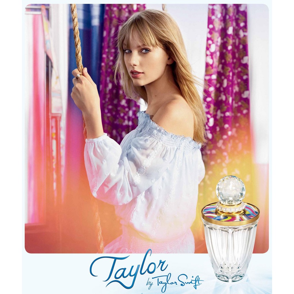 น้ำหอมแท้ TAYLOR BY TAYLOR SWIFT FOR WOMEN EAU DE PARFUM SPRAY 100 ML ของใหม่ กล่องซีล เหมือนกับห้าง