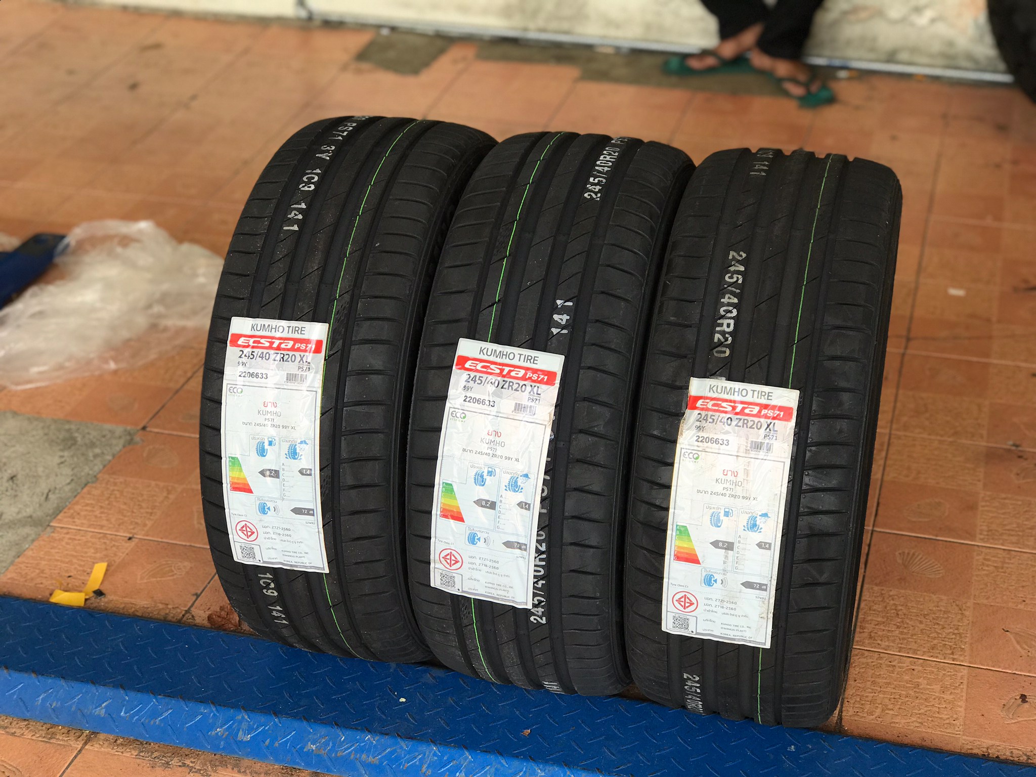 KUMHO PS71 ยางใหม่ แนะนำ 245/40-20 ปี21