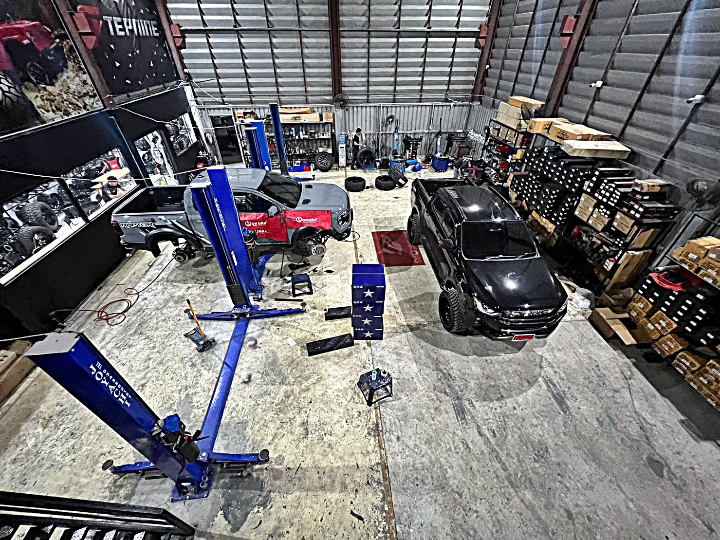 D-MAX ทรงเมกา จัดล้อแท้ HOSTILE ที่ STEP9