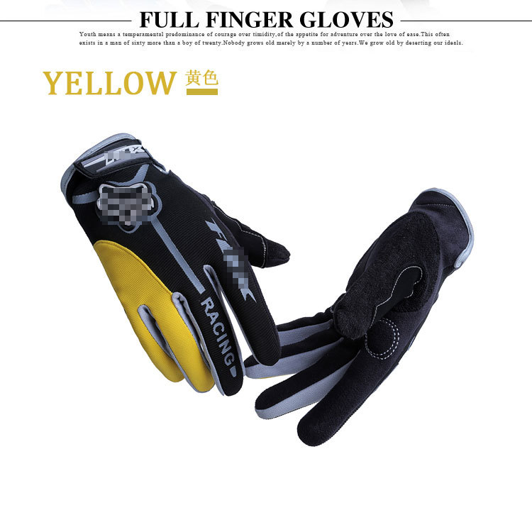 ถุงมือจักรยานเต็มนิ้ว รุ่น FOX RACING