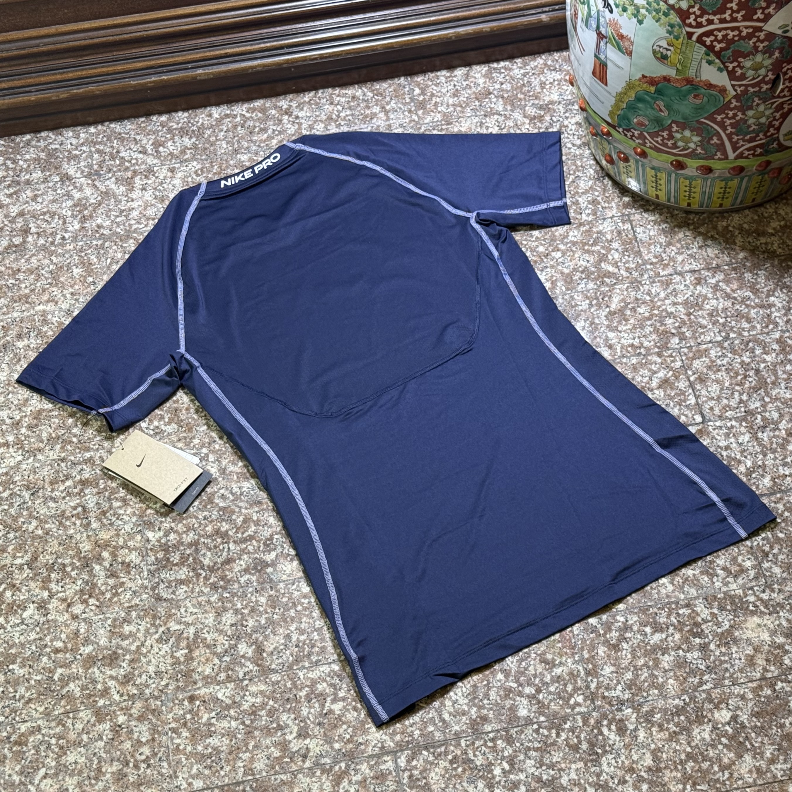 เสื้อ Nike Pro Dri-Fit Compression Tops ‘Obsidian’ (L,XL)