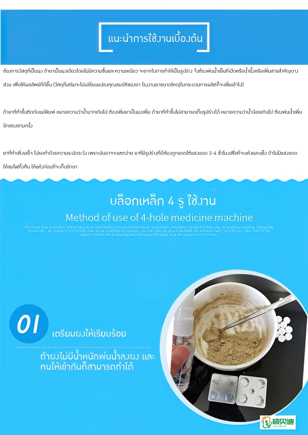 บล็อกเหล็ก พร้อมอุปกรณ์ ค้อน ช้อน ขวดสเปรย์ ครบเซ็ต มีบล็อกให้เลือก 4 9 12 16 รู TTM