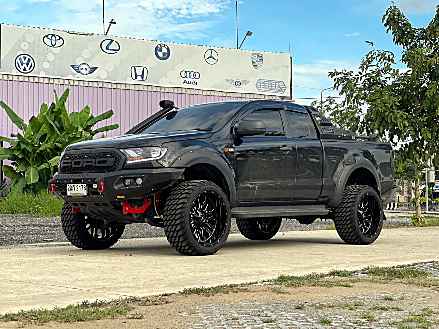 FORD RANGER จัดทรงเมกา ขอบ22 ที่ STEP9