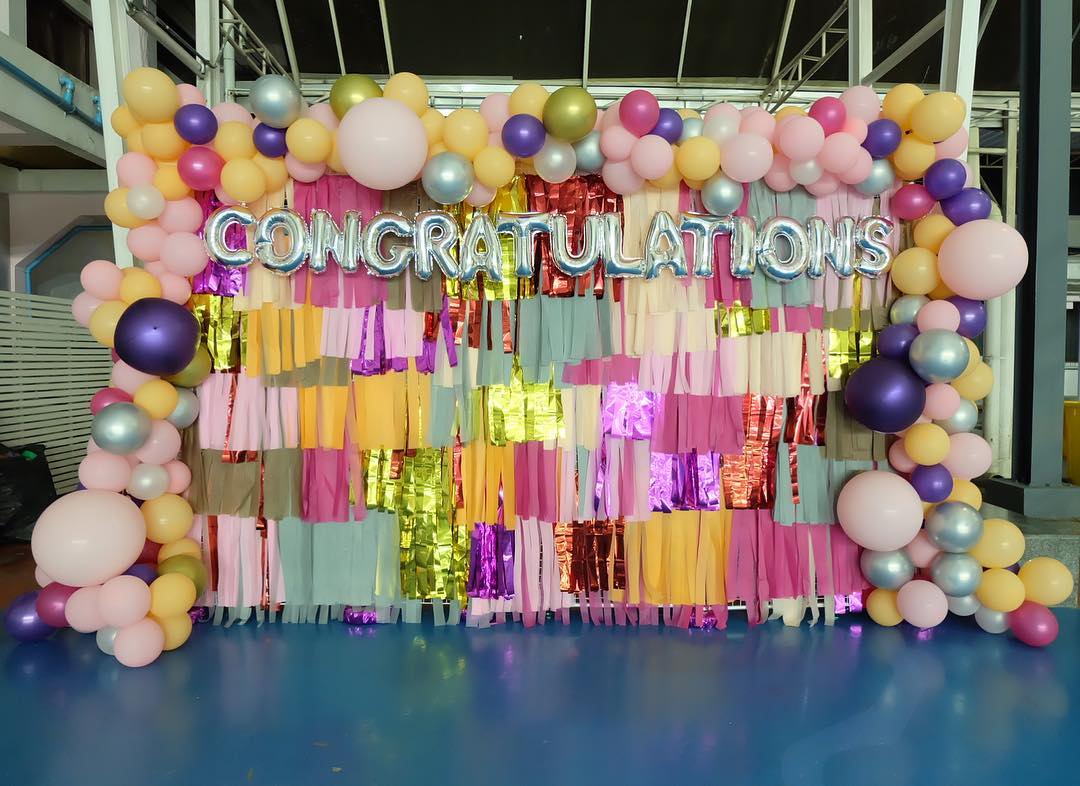 Set Backdrop Congratulations Basic