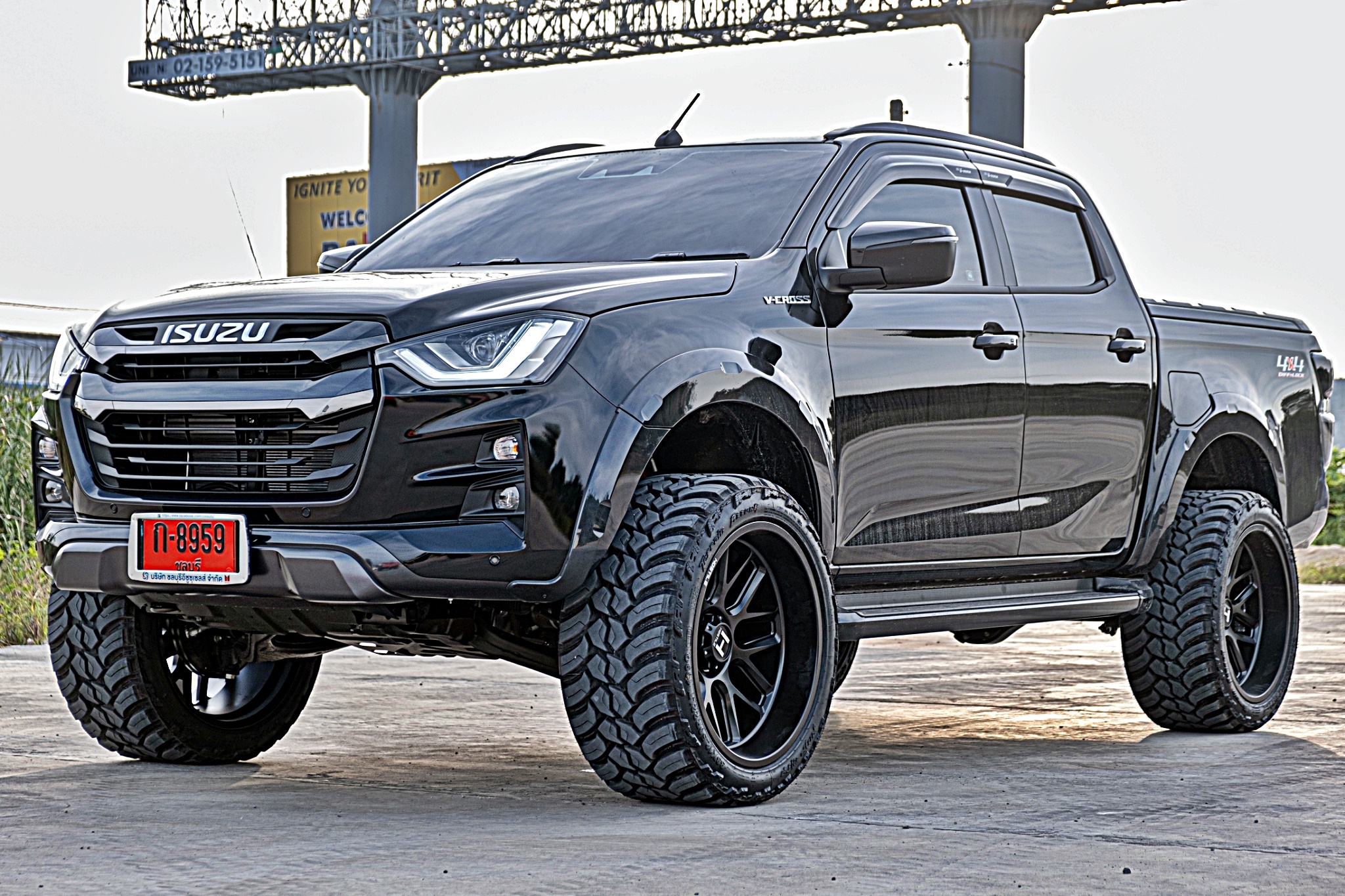 ล้อแท้ HOSTILE H120 ขอบ22 ใส่ D-MAX