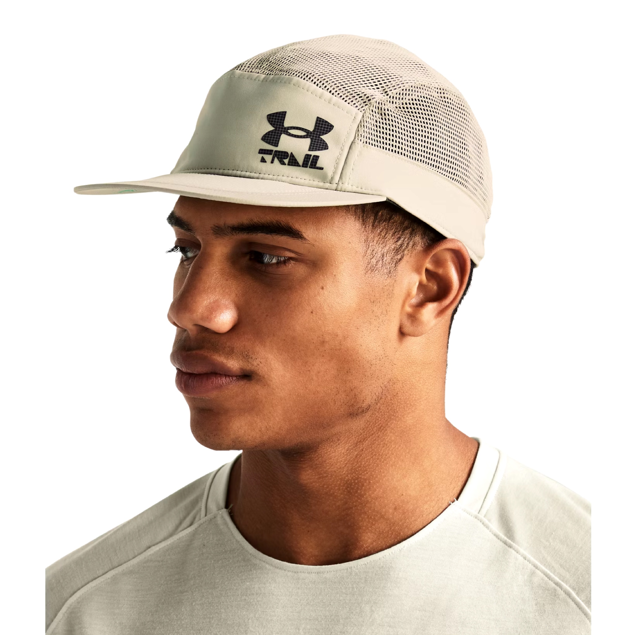 หมวกวิ่ง Under Armour ISO-Chill Launch Camper Cap ‘Khaki’