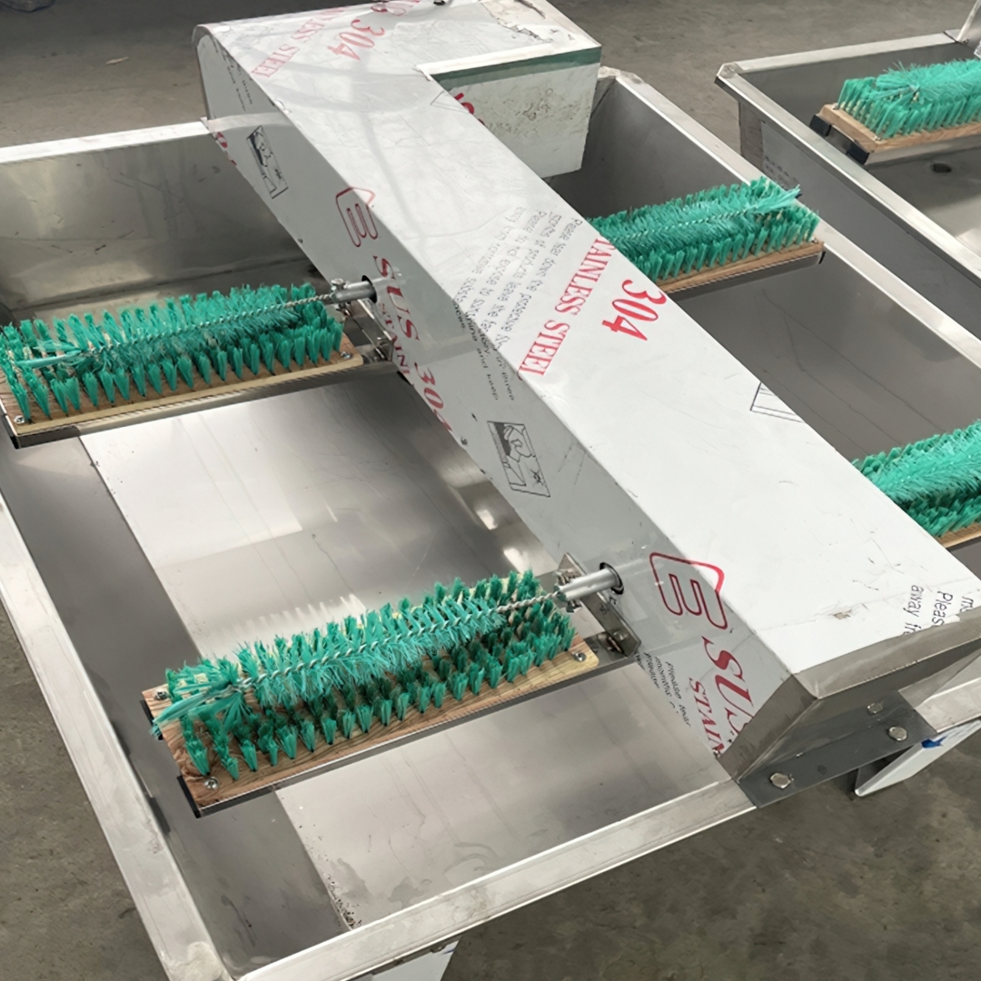 🌈15945 เครื่องทำความสะอาดขวดพลาสติก ขวดแก้ว กึ่งอัตโนมัติ รุ่น SP-6