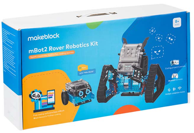 ชุดหุ่นยนต์โรเวอร์ mBot2 สื่อเพื่อการศึกษา STEM (Makeblock mBot2 Rover Robotics Kit) mBot2 Rover
