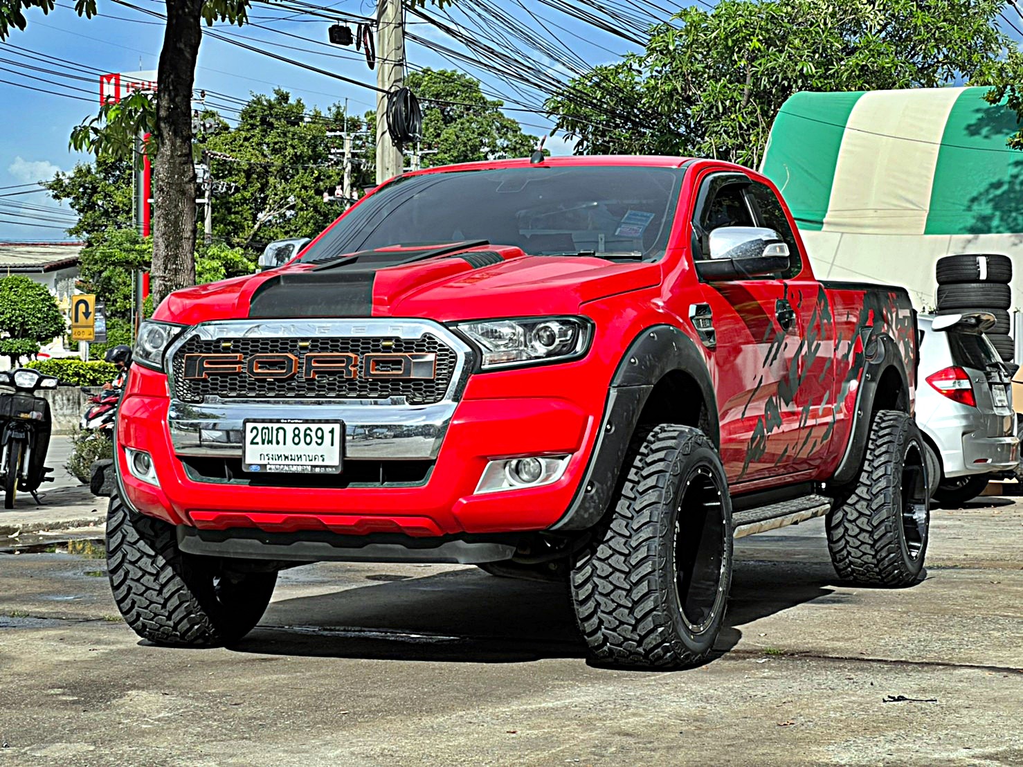 FORD_RANGER_ทรงเมกาจองคิวมาจากลำพูน