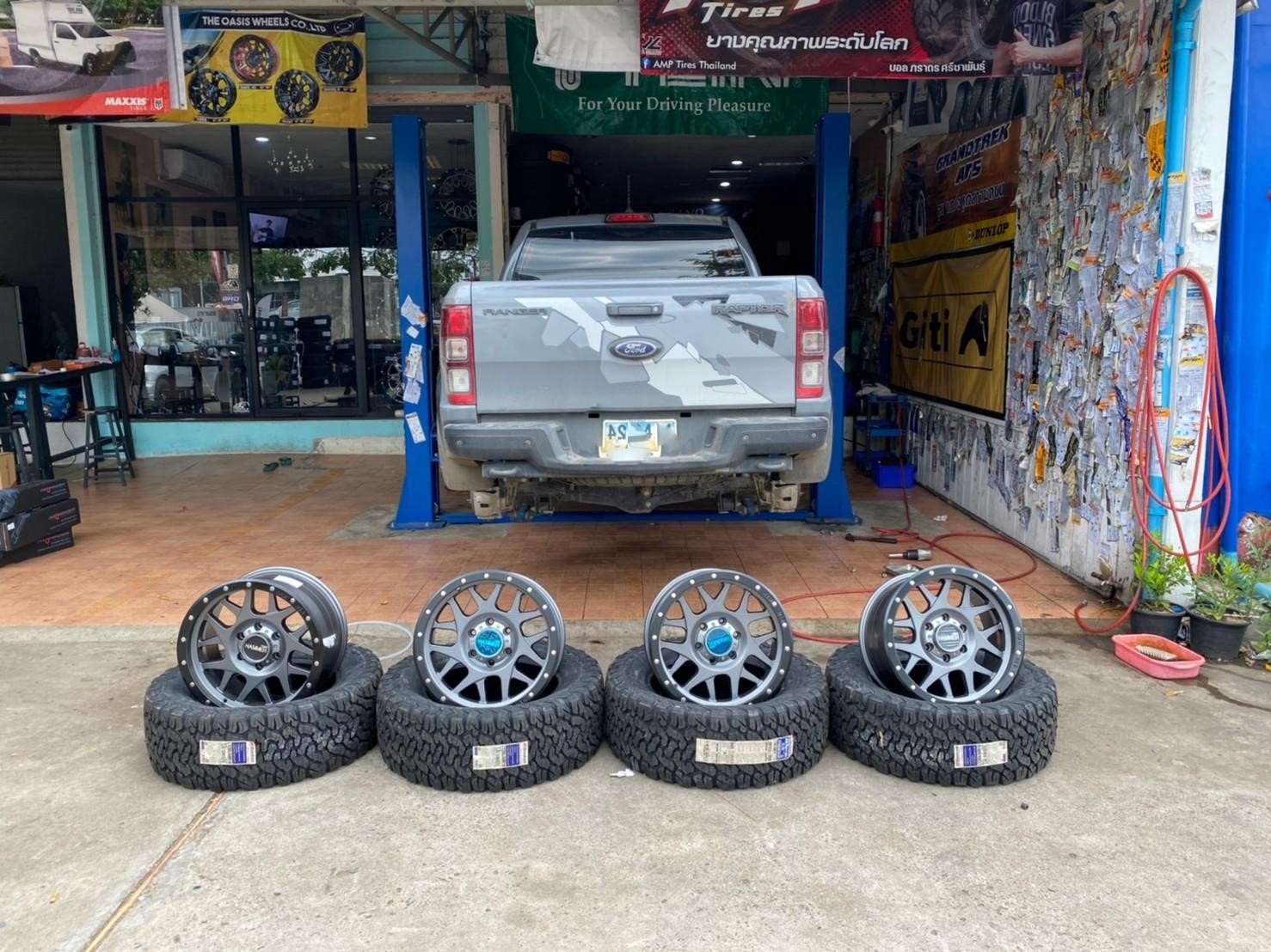 HAMMER HM8 ขอบ18X9 ET20 6/139.7 BF 285/60-18 KO2