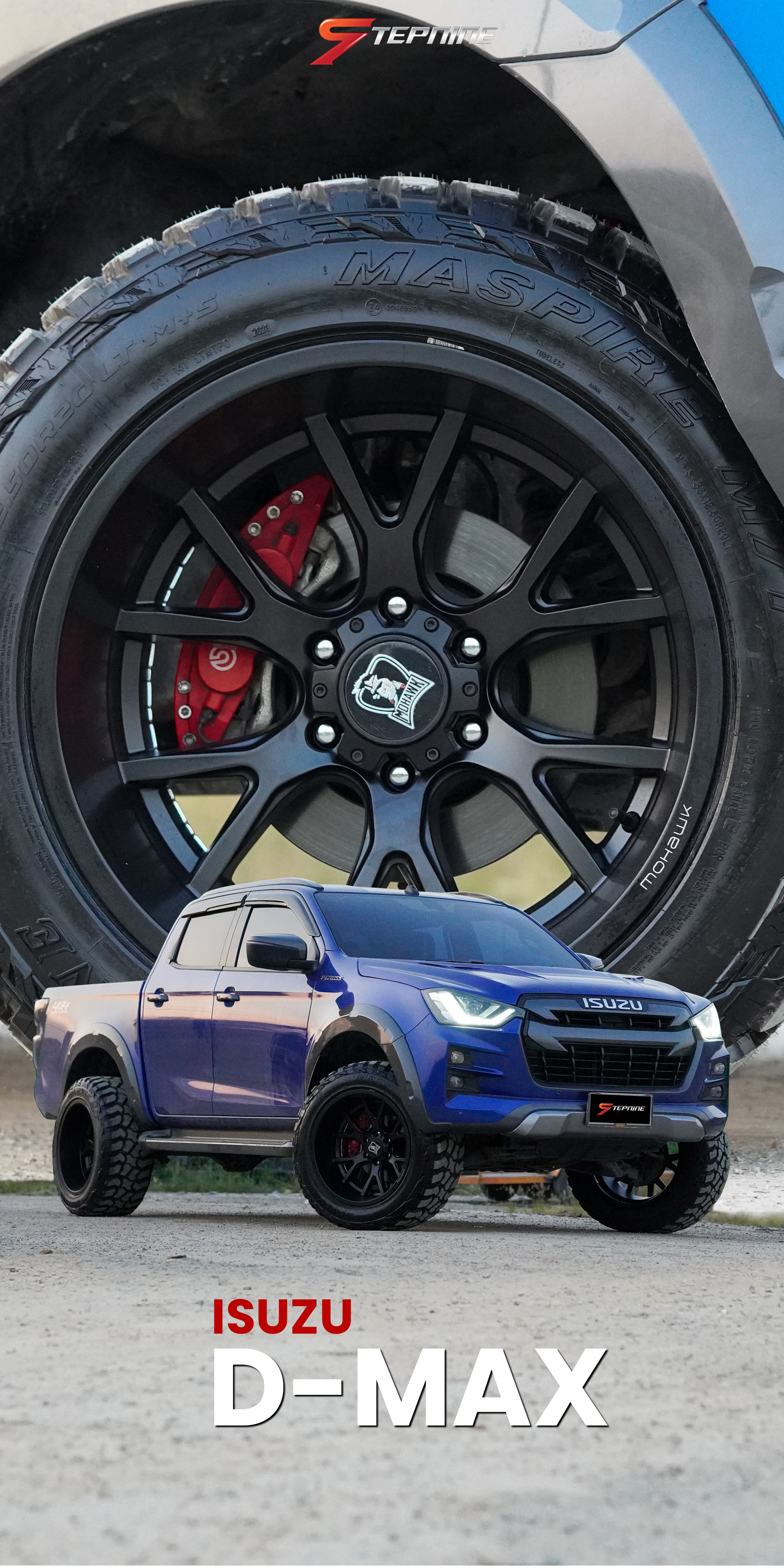 ISUZU D-MAX V-CROSS ทรงเมกาชุดโปรฯ จ่ายแค่ 55,000