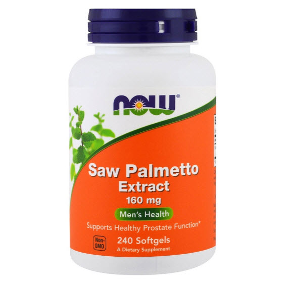 Now Foods, Saw Palmetto Extract, 160 mg, 240 Softgels