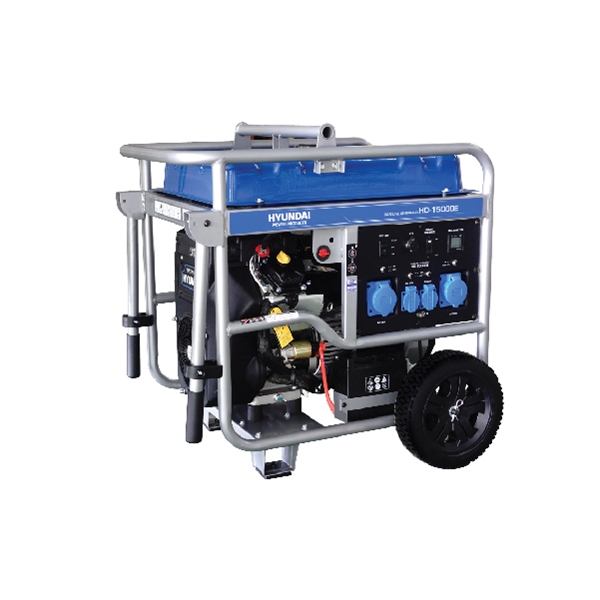 รัฐธนินท์ เครื่องมือช่าง ; RatthaninTools ; HYUNDAI เครื่องปั่นไฟเบนซิน 10Kw รุ่น HD-15000E