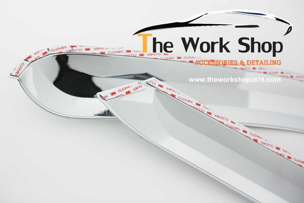 Chrome Door Visor ( กันสาดโครเมี่ยม )