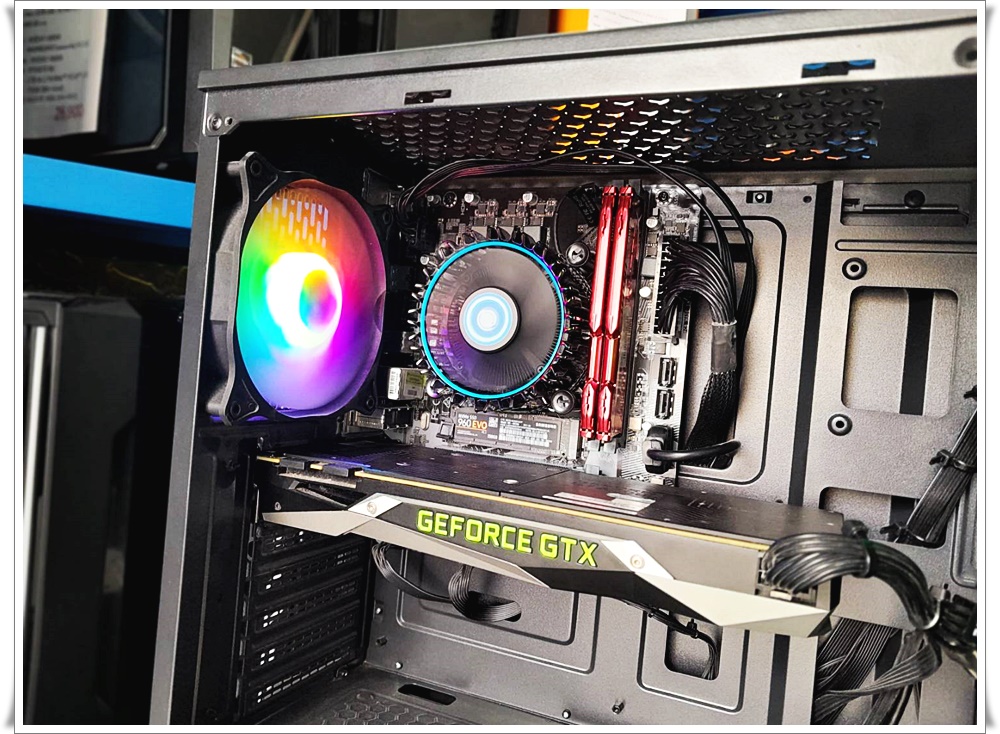 คอมสเปคเล่นเกมส์ เล่นได้ทุกเกมส์ I5 12400F+GTX1080 8G