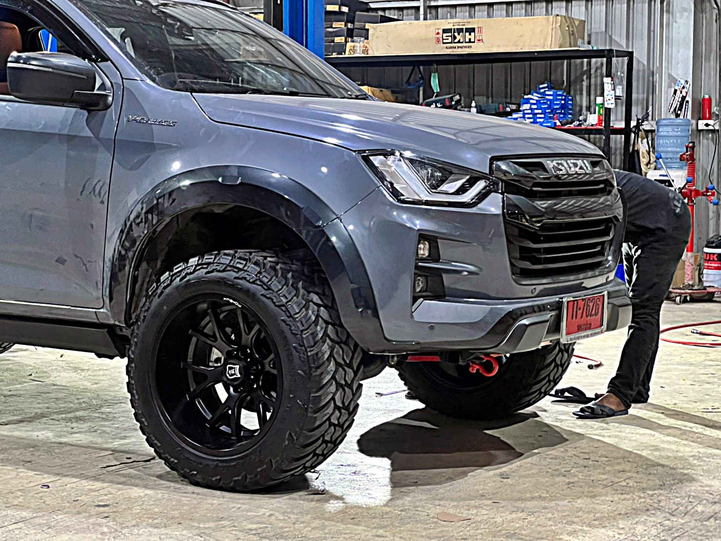 D_MAX_ทะเบียนนครปฐม ทำทรงเมกาที่ STEP9