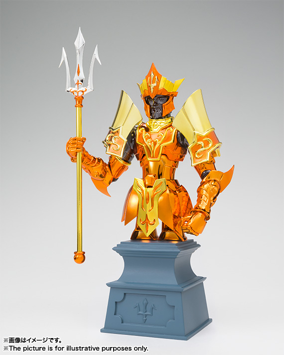 Saint Cloth Myth EX Sea Emperor Poseidon -Imperial Throne Set
