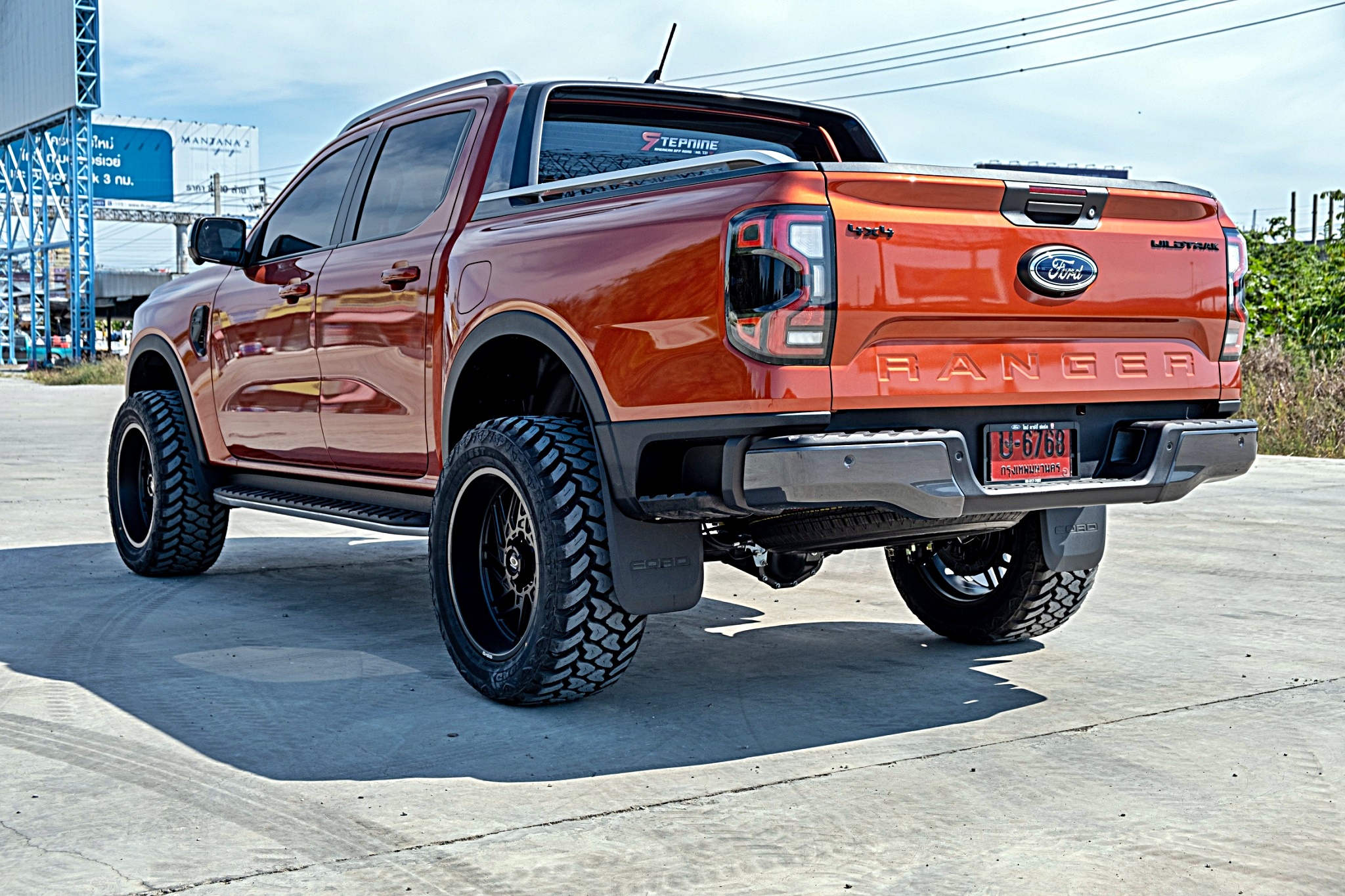 Ford wildtrak nextgen จองคิวมาจาก ภูเก็ต ทำทรงเมกา ครบชุดที่ STEP9