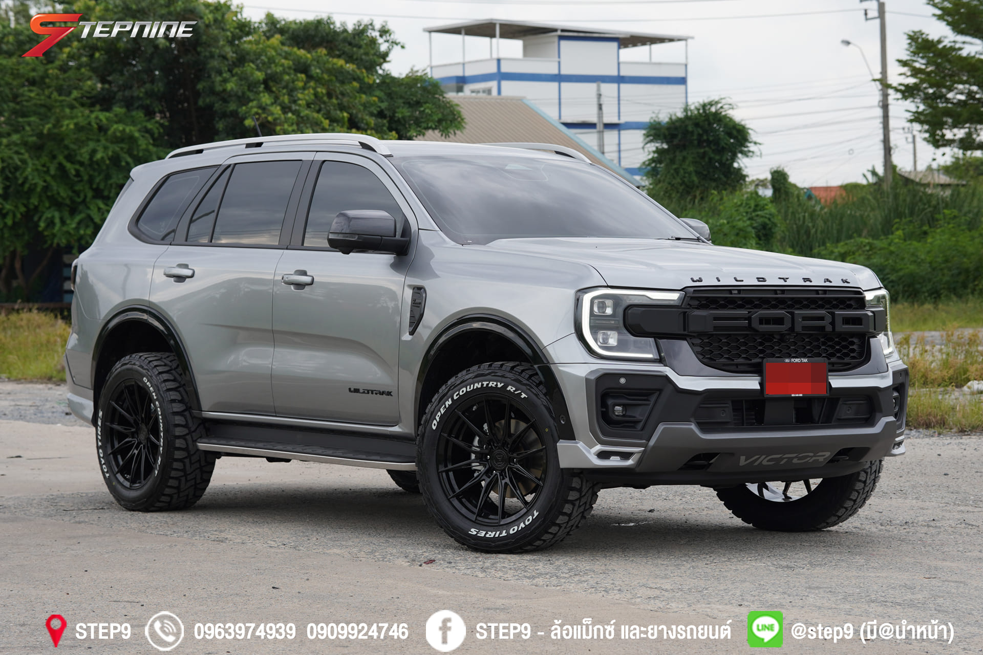 FORD EVEREST NEXT-GEN ป้ายแดงจากศูนย์ จัดทรงมาเฟีย ล้อแท้พร้อมยาง สเต็ปนี้ งบ 1 แสน มีทอน !