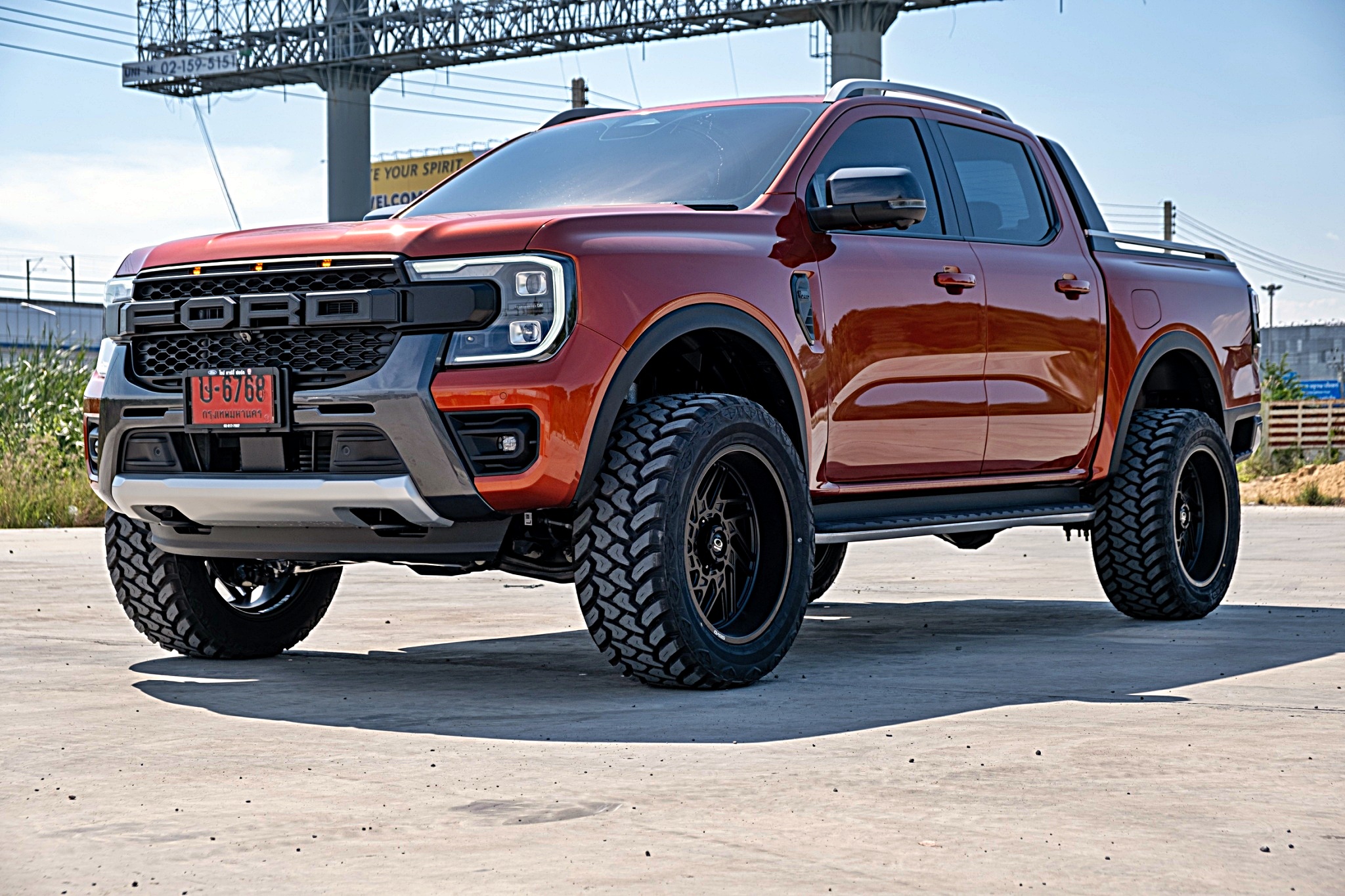 Ford wildtrak nextgen จองคิวมาจาก ภูเก็ต ทำทรงเมกา ครบชุดที่ STEP9