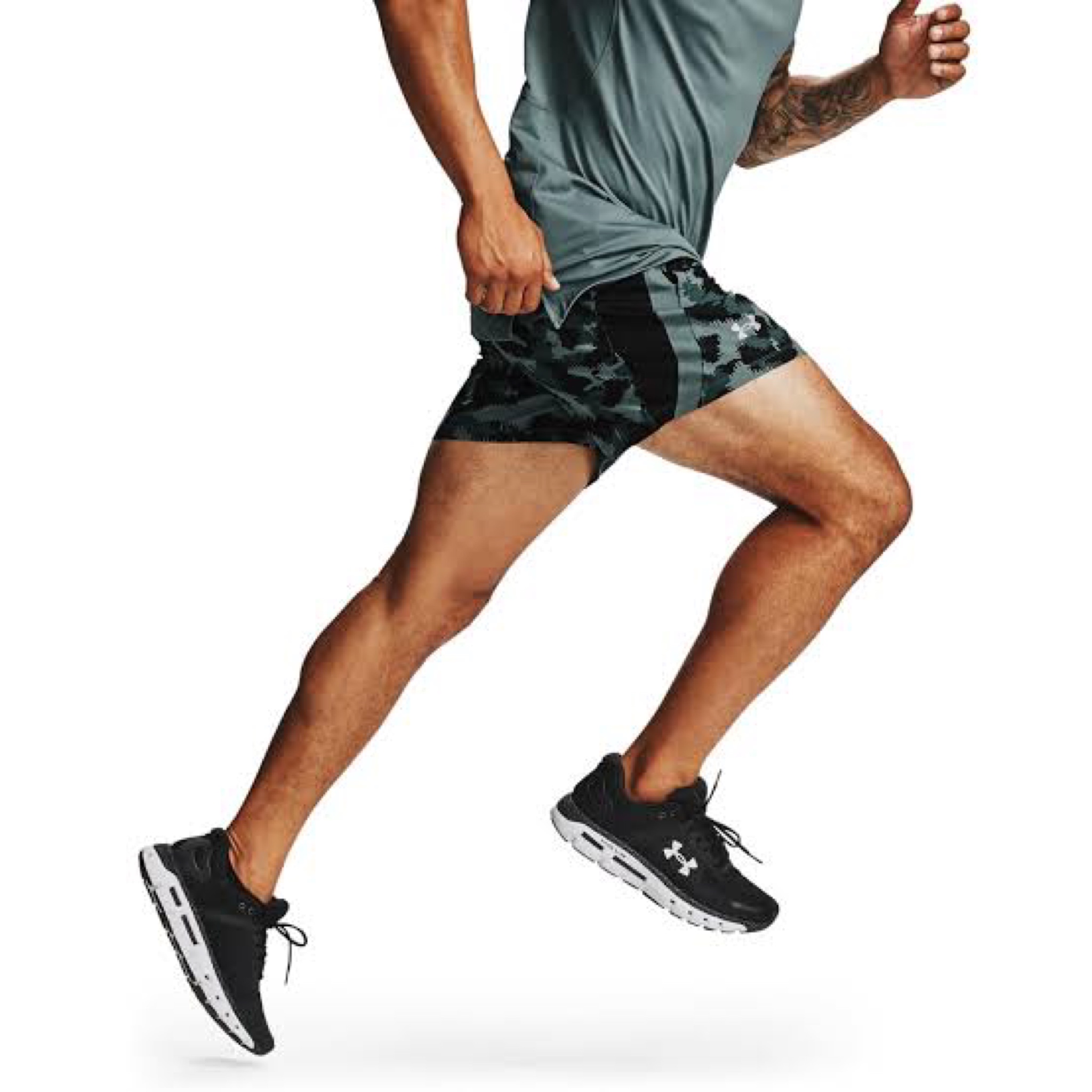 กางเกงวิ่ง Under Armour Launch SW 5” Running Shorts ‘CAMO’ (SM)