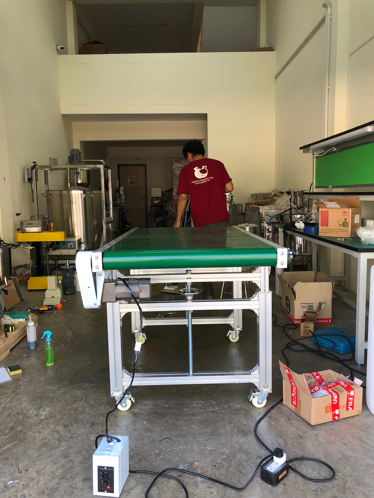 🌈 13176 สายพานลำเลียง BELT CONVEYOR BC-001